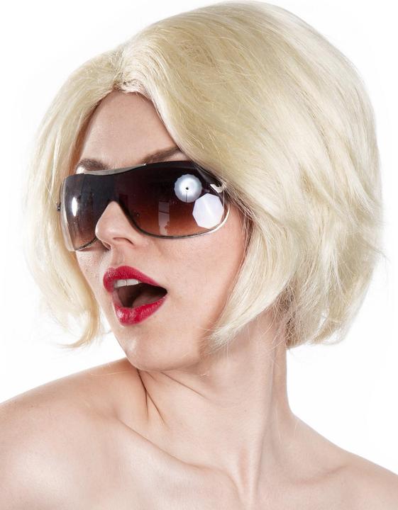 Produktbild Maskworld Short Bob Perücke mit Scheitel