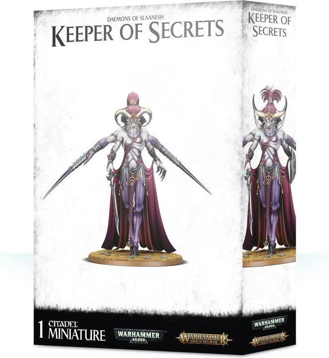 Immagine prodotto Games Workshop Warhammer 40k e AoS - Daemons of Slaanesh Custode dei Segreti (Materiale sintetico)