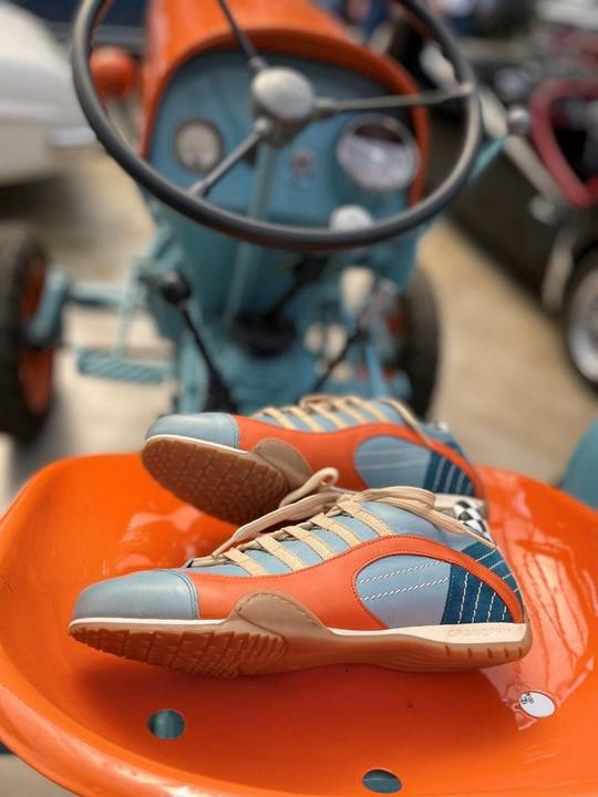 Image du produit Grandprix Originals Baskets Racing, bleu gulf / bleu glacé, taille 46 (46)