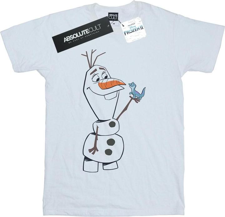 Disney Frozen 2 Olaf And Salamander TShirt (XL)