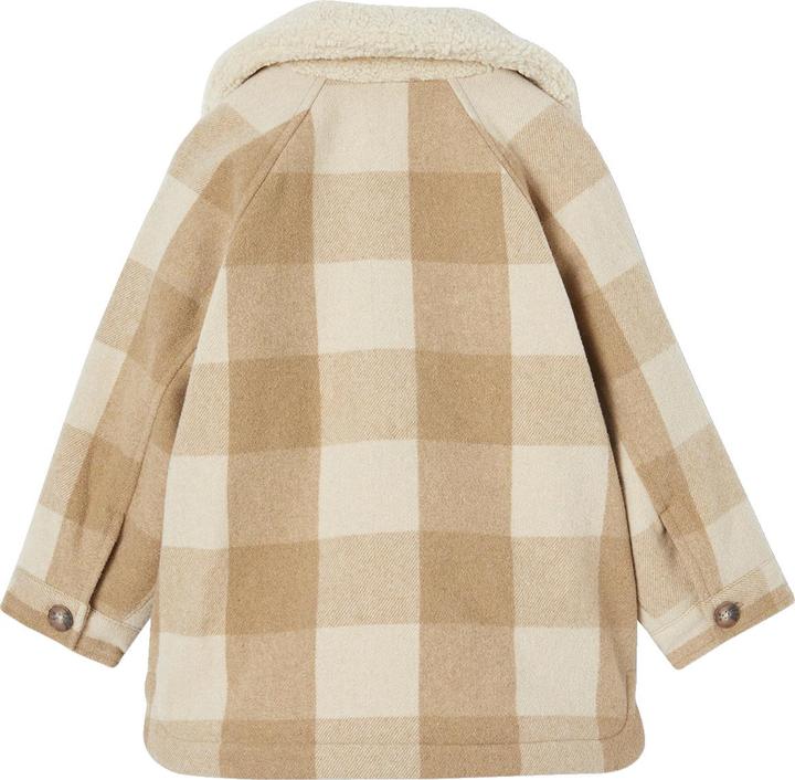 Vertbaudet Karierte Mädchen Jacke, Overshirt (104)