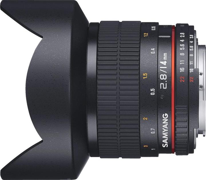 Image du produit Samyang 14mm f/2.8 ED AS IF UMC - Canon EF (Canon EF, Plein format)