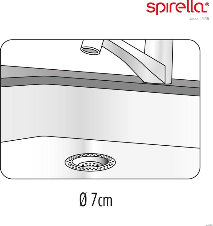 Actual product image spirella Drain strainer