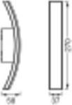Image du produit Ledvance Endura Style Bow Wall Dg (280 lm, IP44)