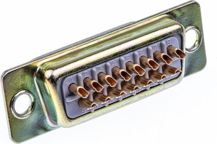 Produktbild Rs Pro Sub-D Buchsenstecker Löt 15-polig