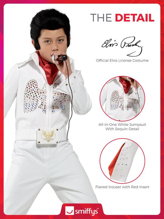 Image du produit Smiffys Elvis (122, 128, 134)