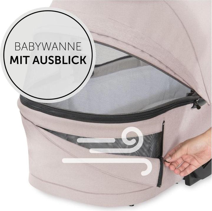 Produktbild Hauck 3in1 Kinderwagen-Set Vision X Trio Set Silver