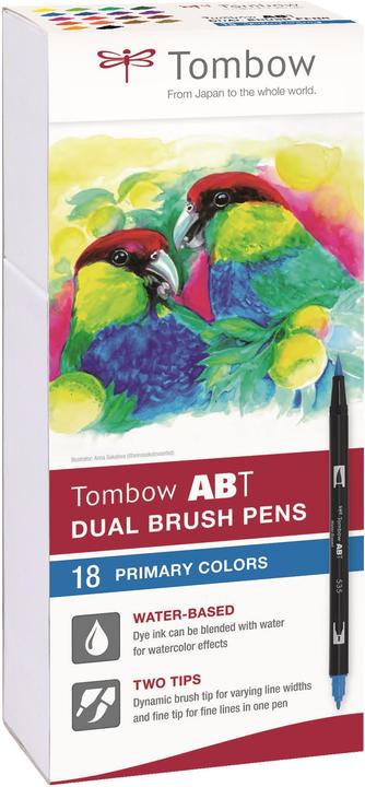 Produktbild Tombow ABT Dual Brush (Mehrfarbig, 18 x)