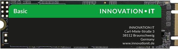 Image du produit Innovation IT SSD 240GB Black M.2 retail Solid State Disk 240 GB (240 Go, M.2 2280)