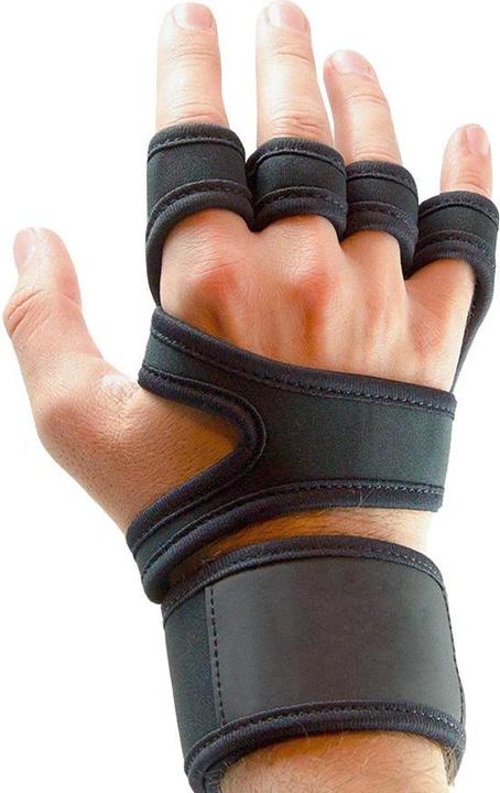 Actual product image JTI Training gloves with wrist support - Black - L (L)