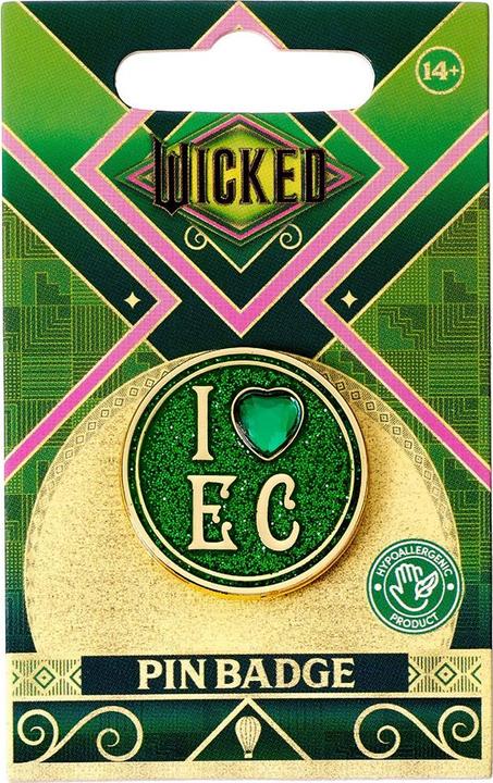Actual product image Wicked I Love The Emerald City Badge