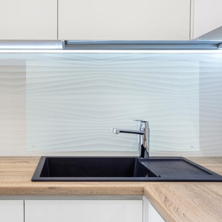 Image du produit Relaxdays Crédence de cuisine, verre de sécurité