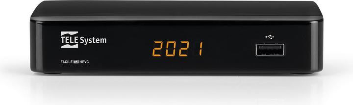Produktbild Telesystem Digitaler terrestrischer Decoder Dvb-t T2 Hd (DVB-T, DVB-T2)