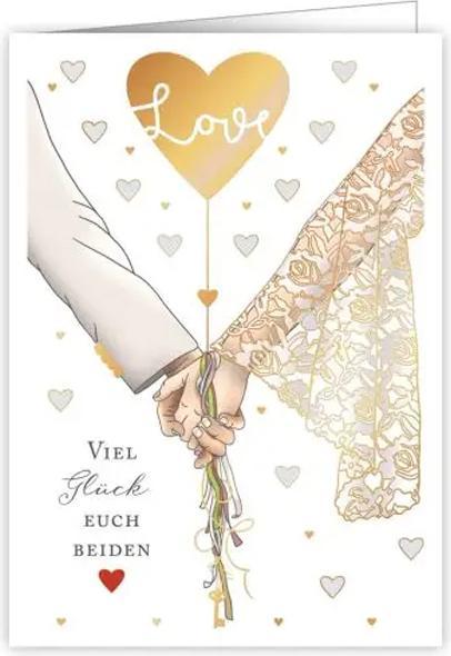 Image du produit Quire Carte de mariage Bonne chance à vous deux