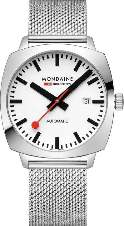 Produktbild Mondaine Cushion (Swiss Made, Analoguhr, 39 mm)