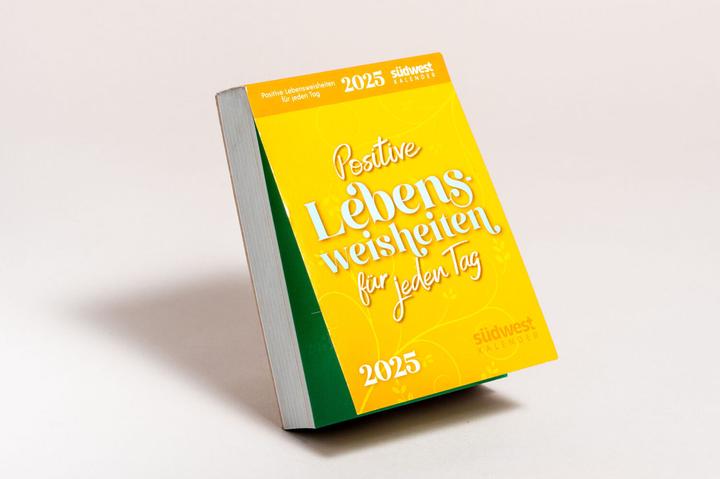 Produktbild Positive Lebensweisheiten für jeden Tag 2025 - Tagesabreisskalender zum Aufstellen oder Auf (Deutsch)