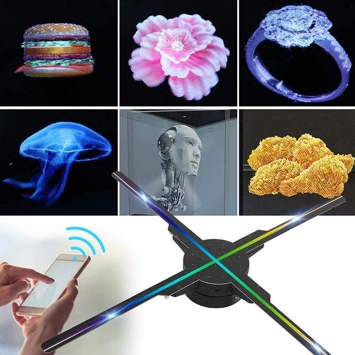 Image du produit OBA 3D-Hologramm-Projektor ‎ZH03-HDmit WiFi und Bluetooth