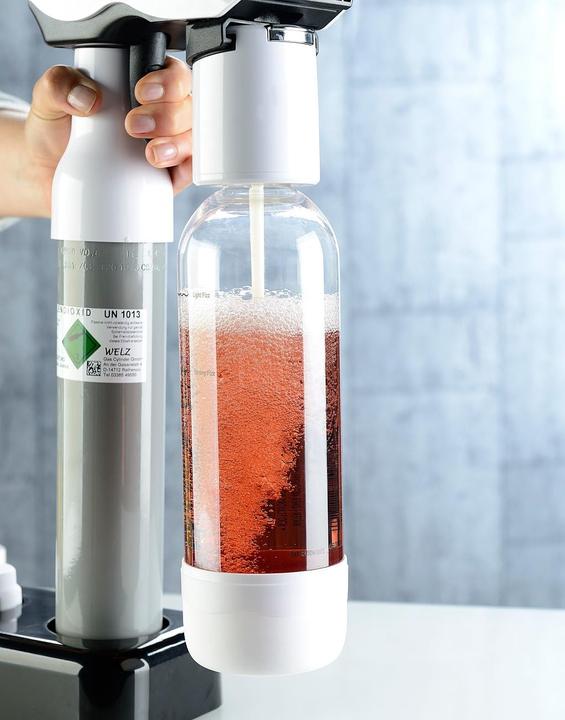 Produktbild Rosenstein & Söhne Portabler Trinkwassersprudler inkl. 2 PET-Flaschen