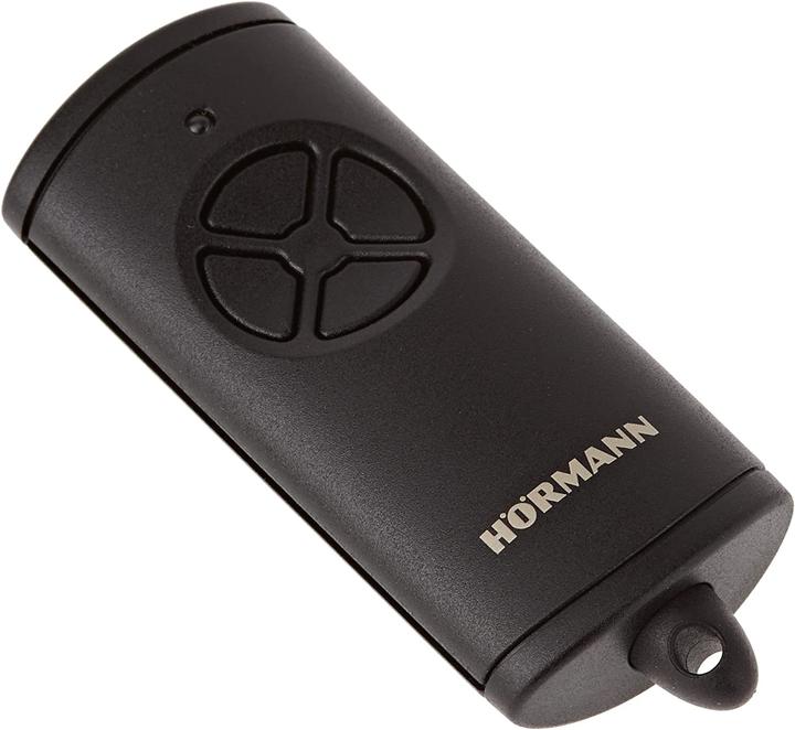 Actual product image Hörmann Hand-held transmitter HSE 4 BS, 4 commands, colour black, for garage door openers (Handheld transmitter)