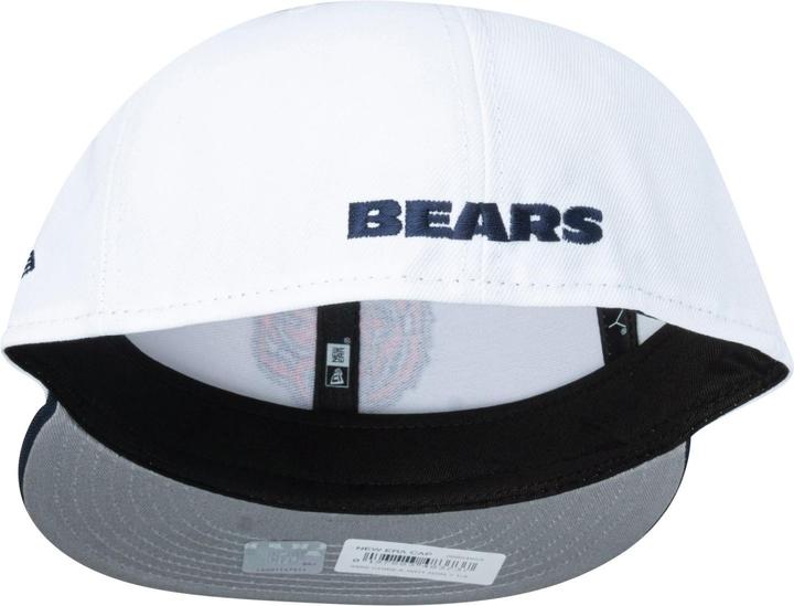 Produktbild New Era 59Fifty Fitted Cap - Chicago Bears Head weiss - 7 3/4 (7 3/4)