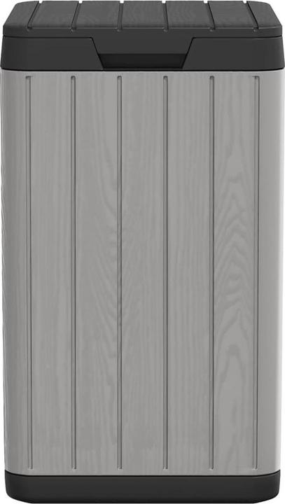 Produktbild VidaXL Outdoor-Mülltonne Grau 38x38x65 cm PP,Farbe: Grau (80 l)