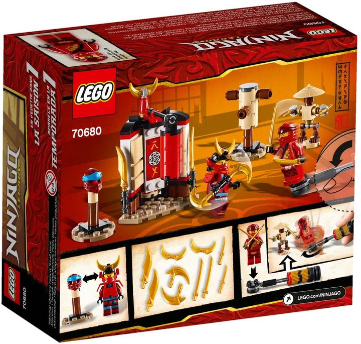 Actual product image LEGO Ninja Temple Training (70680, LEGO Ninjago)