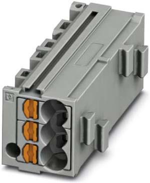 Actual product image Phoenix Contact PTMC 1,5-3 /GY 3270300 Shunting honeycomb 0.14 mm² 1.50 mm² Grey 10 pcs.
