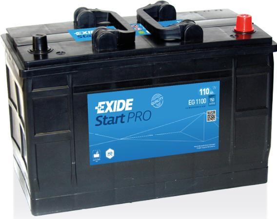 Produktbild Exide EG1100 Heavy Professional LKW Batterie (12 V, 110 Ah, 750 A)
