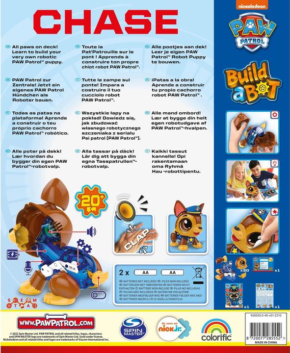 Image du produit Goliath Toys Build a Bot Paw Patrol Chase