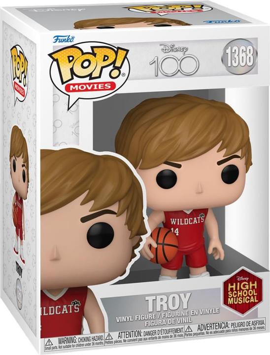 Image du produit Funko High School Musical POP! Movies Vinyl figurine Troy 9 cm