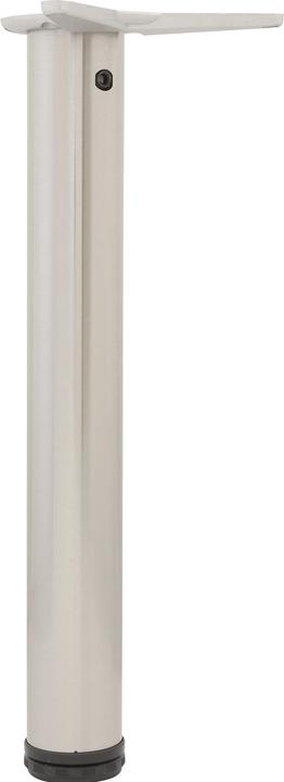 Produktbild Camar Tischfuss zylindrisch Tischbein ø 60mm Möbelbein L 700mm, Stahl verchromt