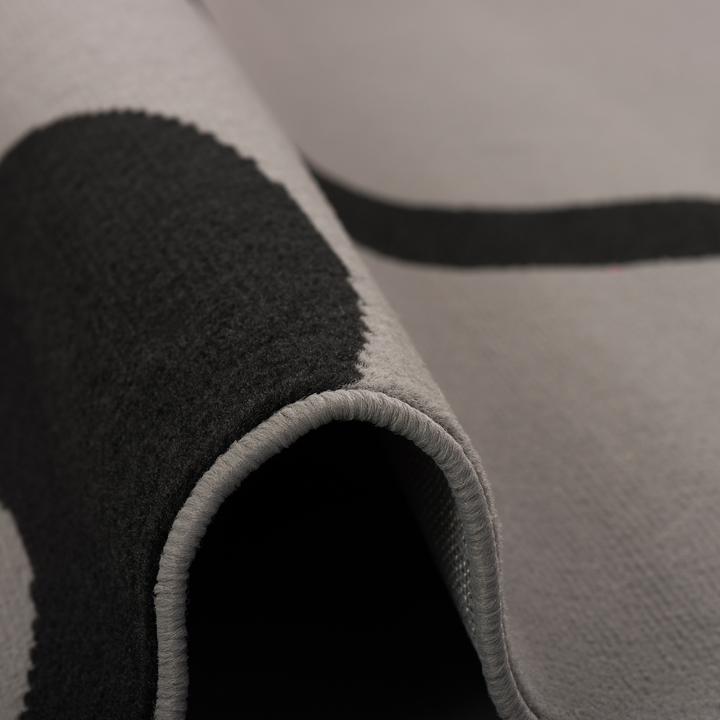 Actual product image Pergamon Carpet Modern Trendline Gray Circles (120 x 170 cm)