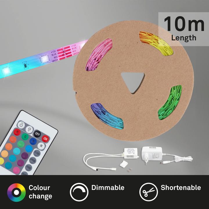 Immagine prodotto Briloner LED Superline (RGB, 1000 cm, Interno)