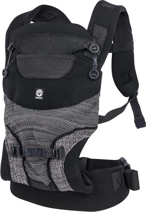 Produktbild Dooky Terra Nova Stretch-Strick-Babytrage Schwarz