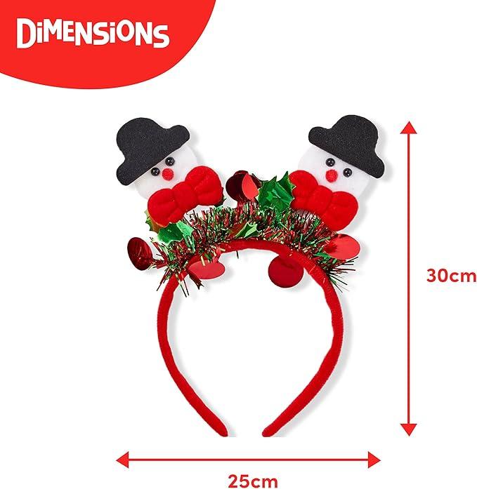 Produktbild The twiddlers 8 Stück Weihnachts-Stirnbänder mit Kopfschmuck