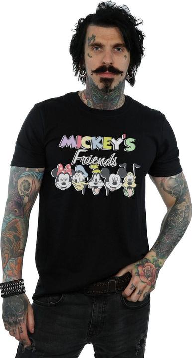 Immagine prodotto Disney Mickey Mouse Friends Faded Nostalgia Maglietta Uomo (4XL)