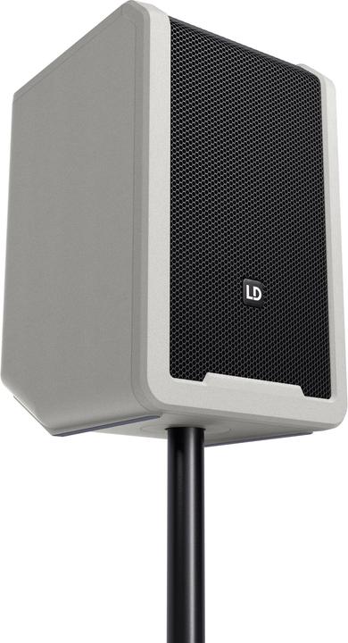 Actual product image LD Systems ANNY® 8 G - Portable Bluetooth® PA speaker with rechargeable battery and mixer, Urban Grey (Active, 1x 80 W)