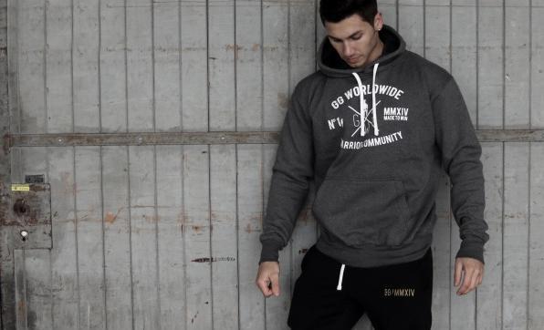 Immagine prodotto Gym Generation Felpa con cappuccio Maverick Zip Grigio (L, XL)