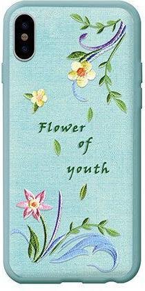 Produktbild Devia iPhone X Flower Embroidery Case lanzh (Apple iPhone X)