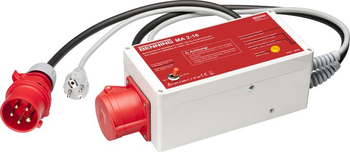 Produktbild Benning MA 2-16, CEE 16 A 5-polig, aktiv/passiv (Adapter)