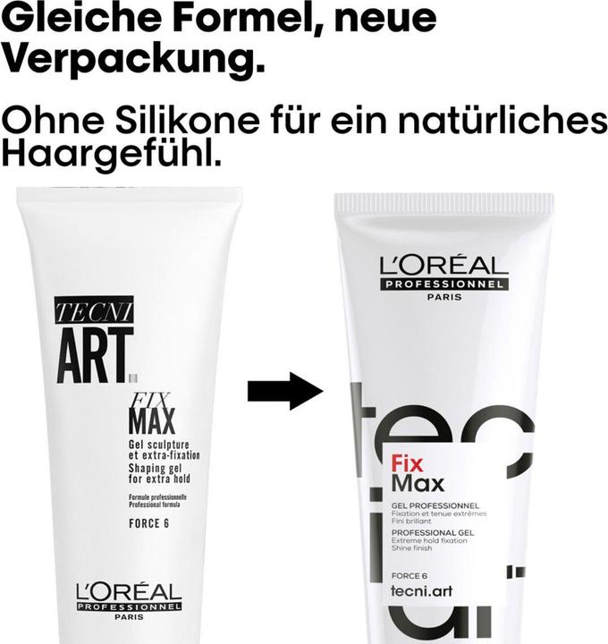 Actual product image L'Oréal Professionnel Fix Max (Hair gel, 200 ml)