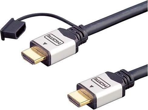Produktbild E+P HDMI 401/5 HDMI-Kabel 5 m HDMI Typ A (Standard) Schwarz (5 m, HDMI)