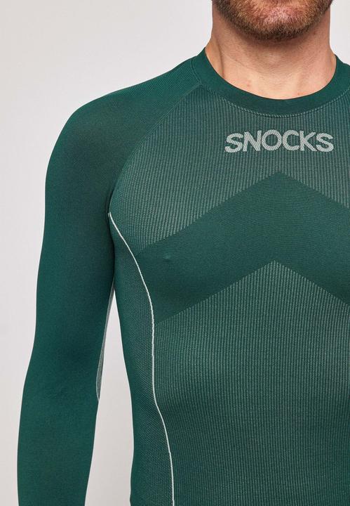 Actual product image Snocks Men's thermal underwear with thumb hole (M)
