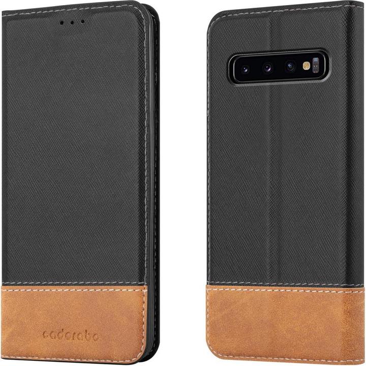 Productafbeelding Cadorabo X-Wallet hoes voor kunstleer pak (Samsung Galaxy S10+)