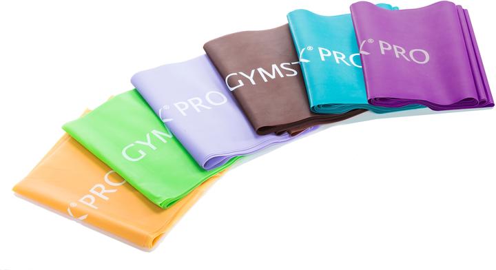Gymstick Resistance Bands 2.5 m, spring green, light (2.50 m, Leicht)