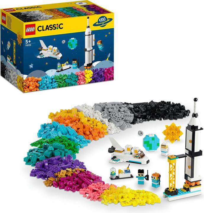 Image du produit LEGO Boîte à pierres XXL Terre et espace (11022, LEGO Classic)