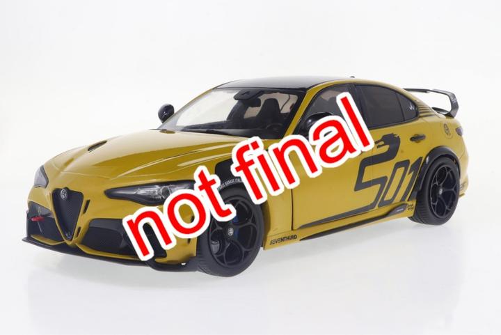 Image du produit Solido 1:18 Alfa Romeo Giulia GTA jaune