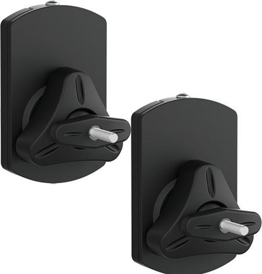 Produktbild Multibrackets Lautsprecher Wandhalter, Paar, schwarz (1 Paar, Wandmontage, Schwenkbar, Neigbar)