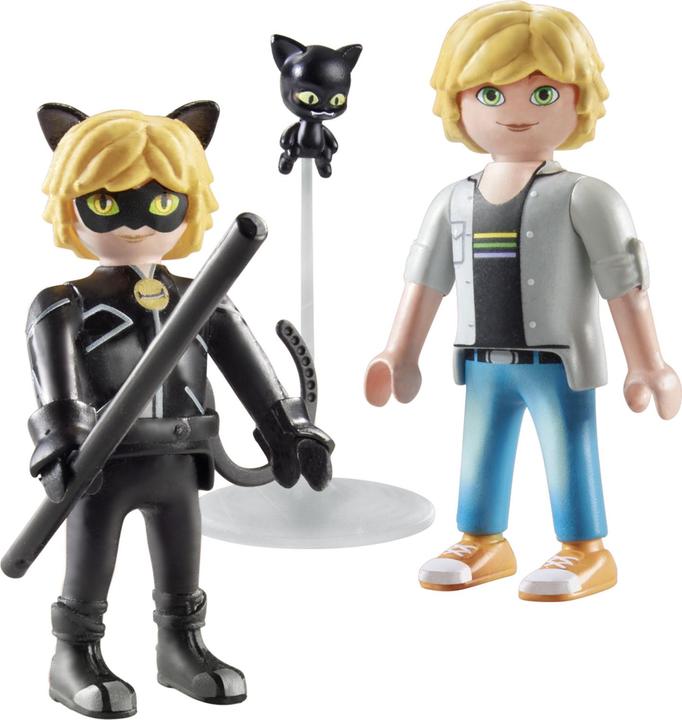 Actual product image Playmobil Adrien & Cat Noir (71337, Playmobil Miraculous)