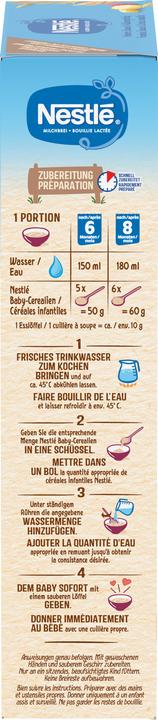 Valori nutrizionali e ingredienti Nestlé Banana al lampone e cereali integrali (450 g)